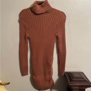 Chestnut brown Sweater dresses